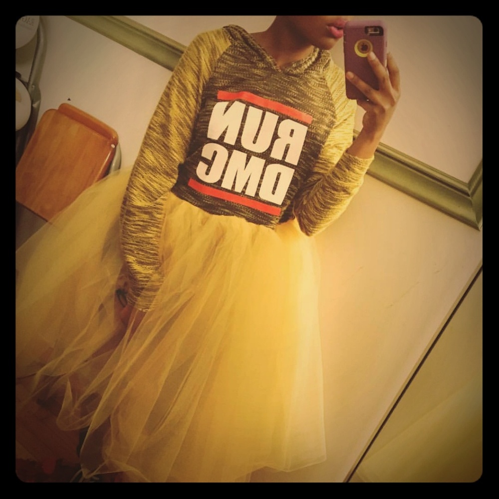 Street Style RUN DMC dress